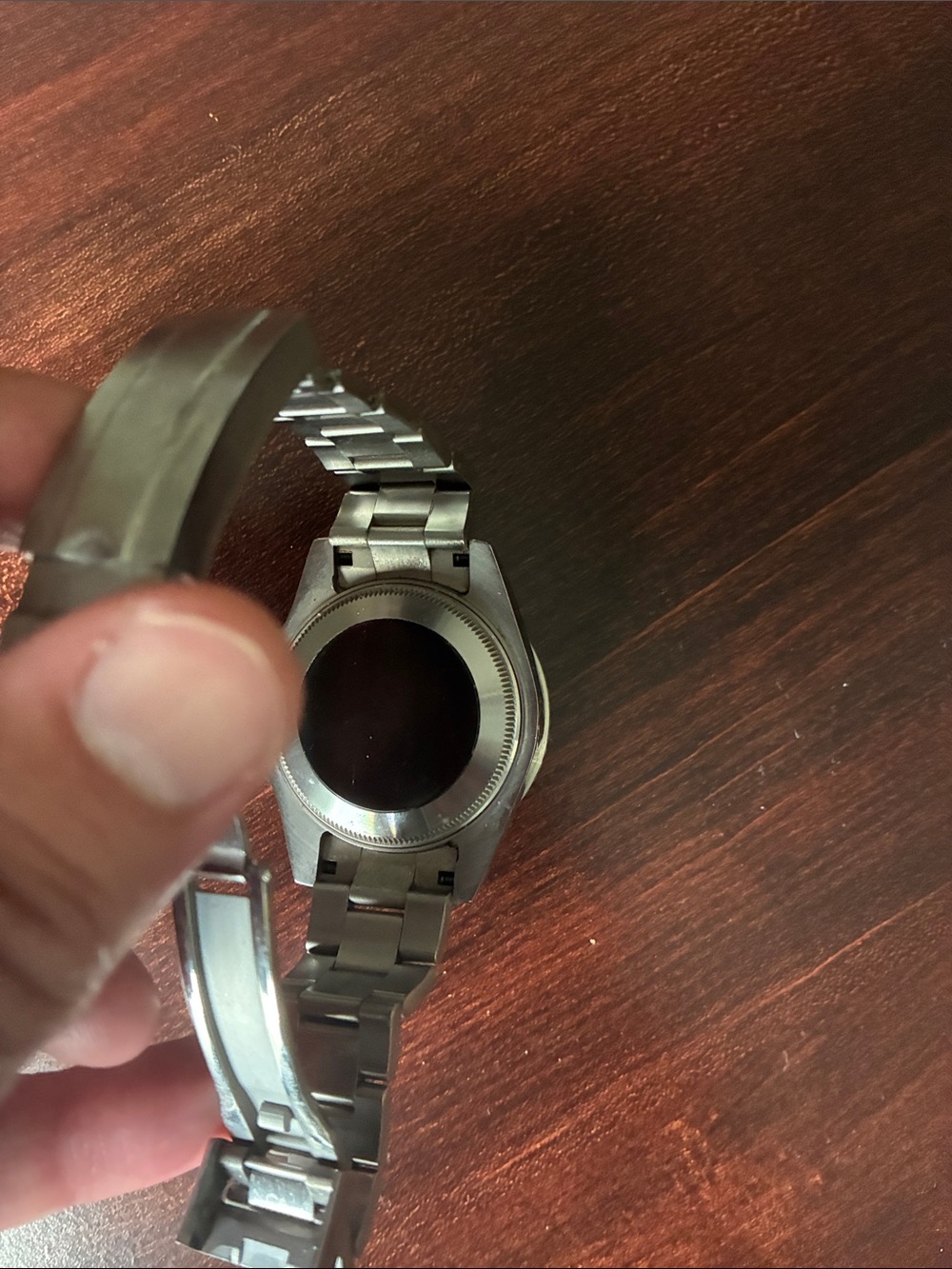 Seiko Movement Relax Deepsea Style Men's Stainless Steel Dive Watch - Blue Dial - Picture 4 of 4